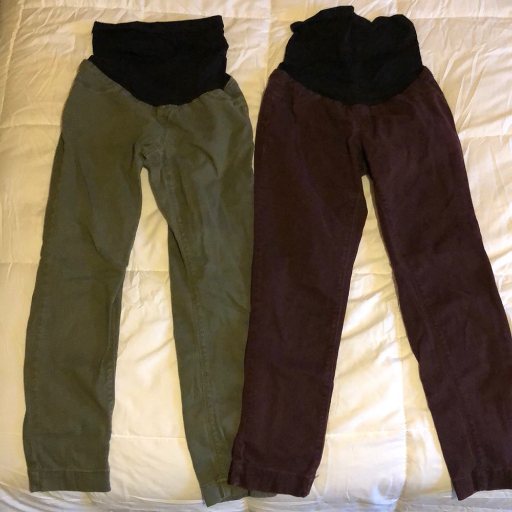 Maternity capris bundle